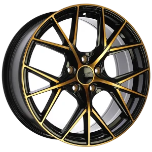 Dai Alloys – A-Spec – Black – 18″x8″ 45mm – Summer Wheels – DW1241805